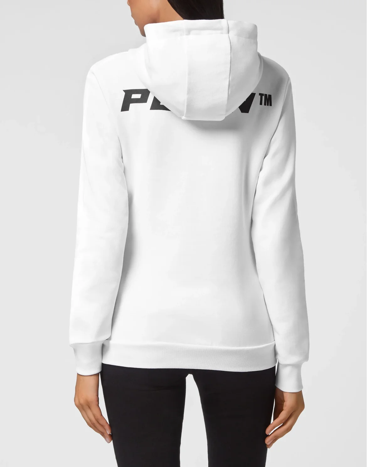 Hoodie Sweatjacket Full Zip, цвет: Белый