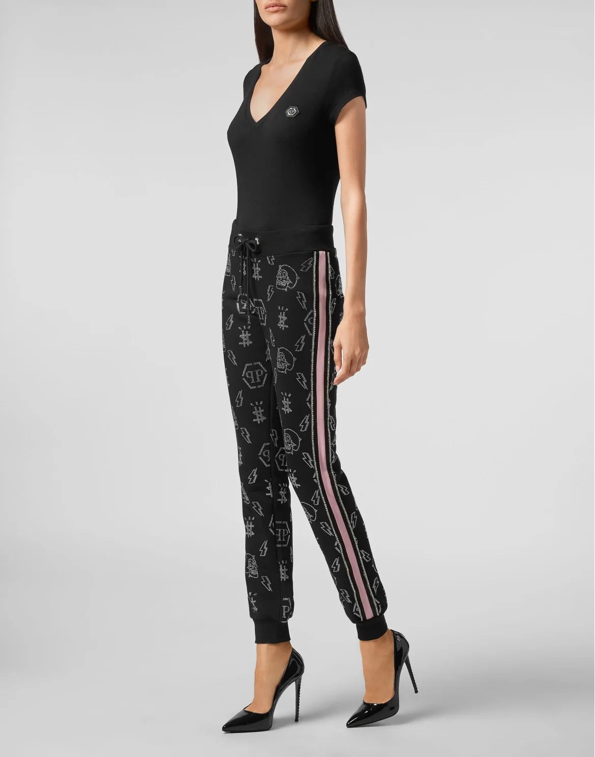 Jogging Trousers Monogram, цвет: Черный