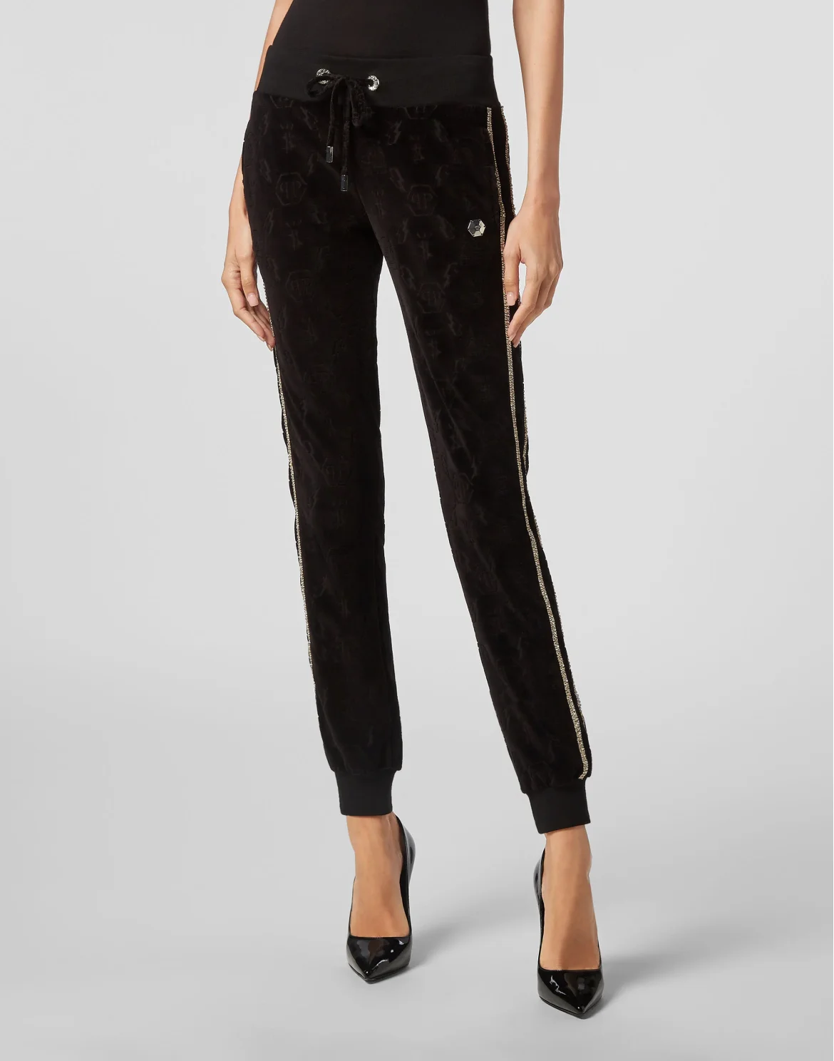 Jogging Trousers Monogram, цвет: Черный