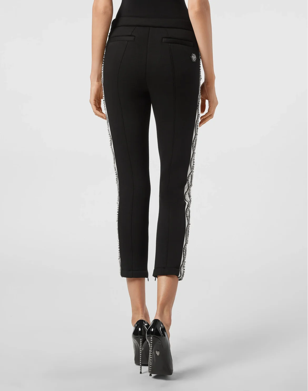 Jogging Trousers Crystal Braid, цвет: Черный
