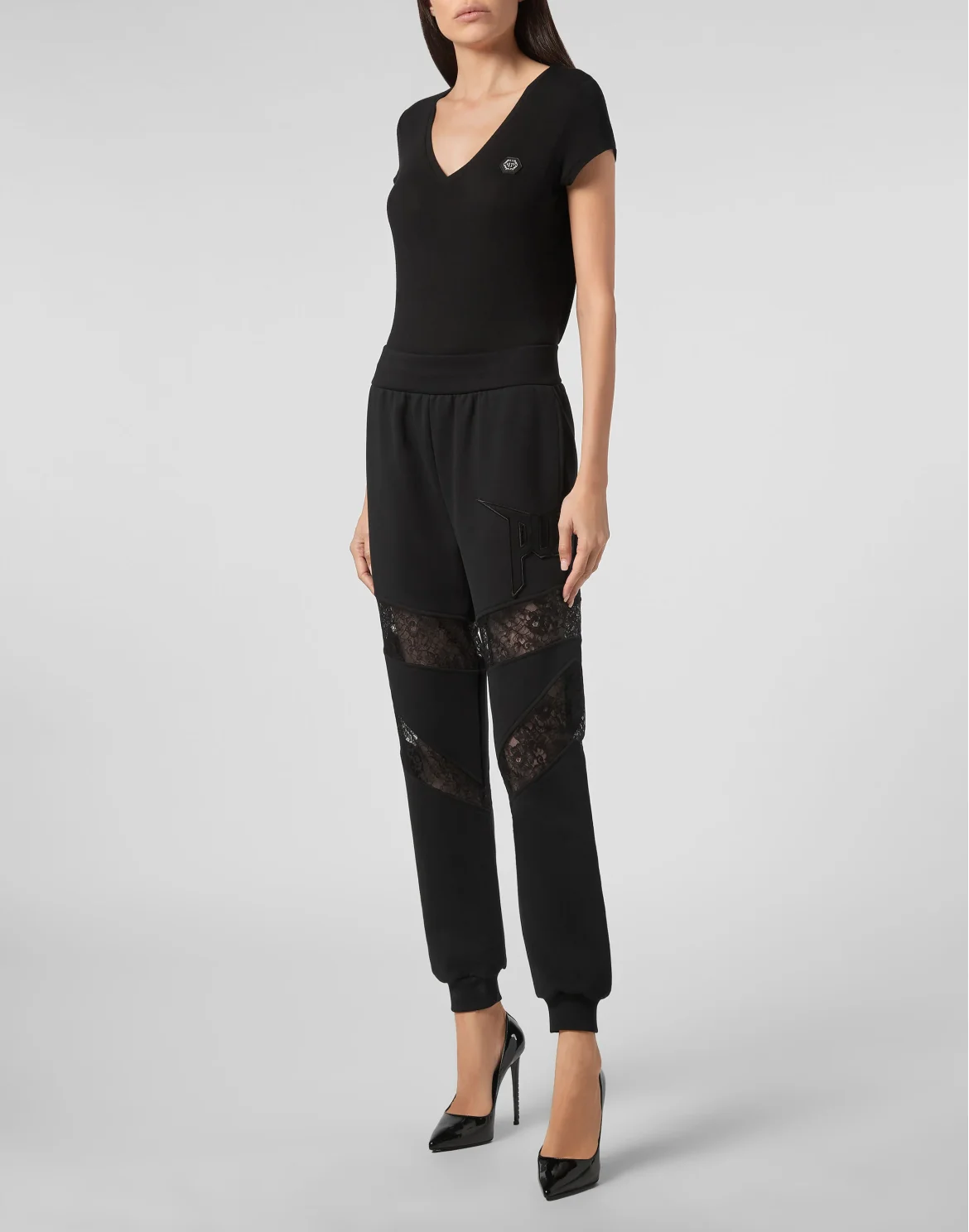Jogging Trousers Lace, цвет: Черный