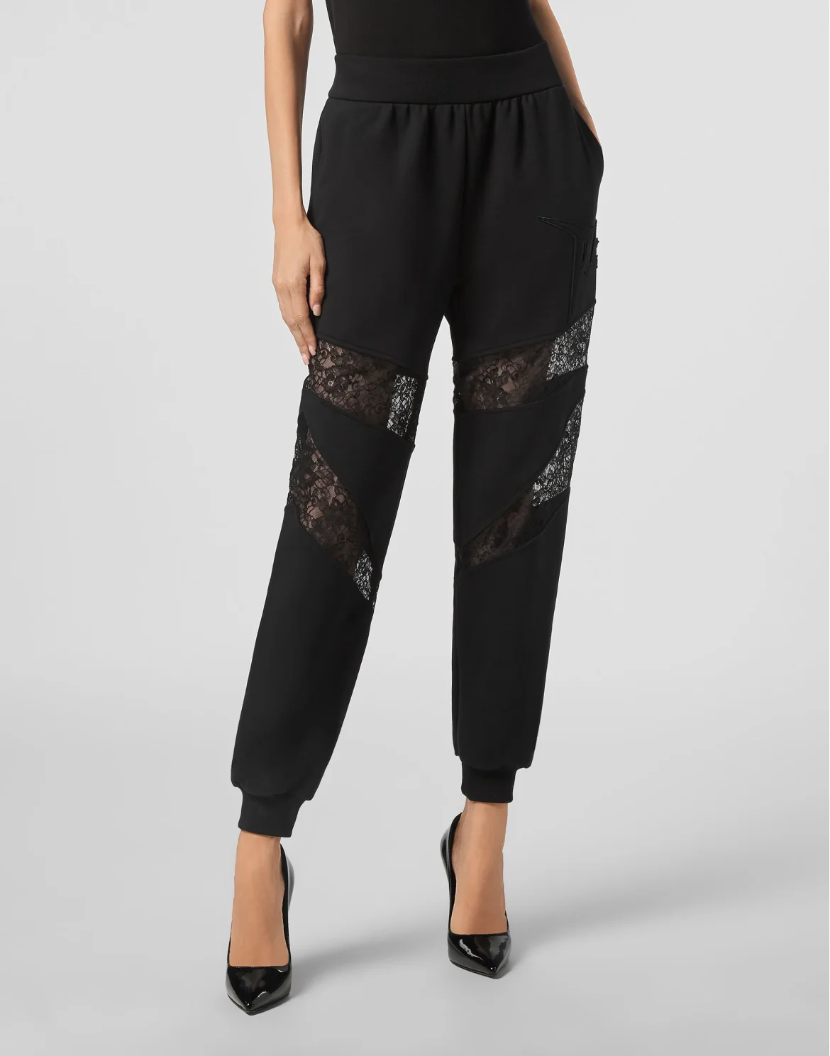 Jogging Trousers Lace, цвет: Черный