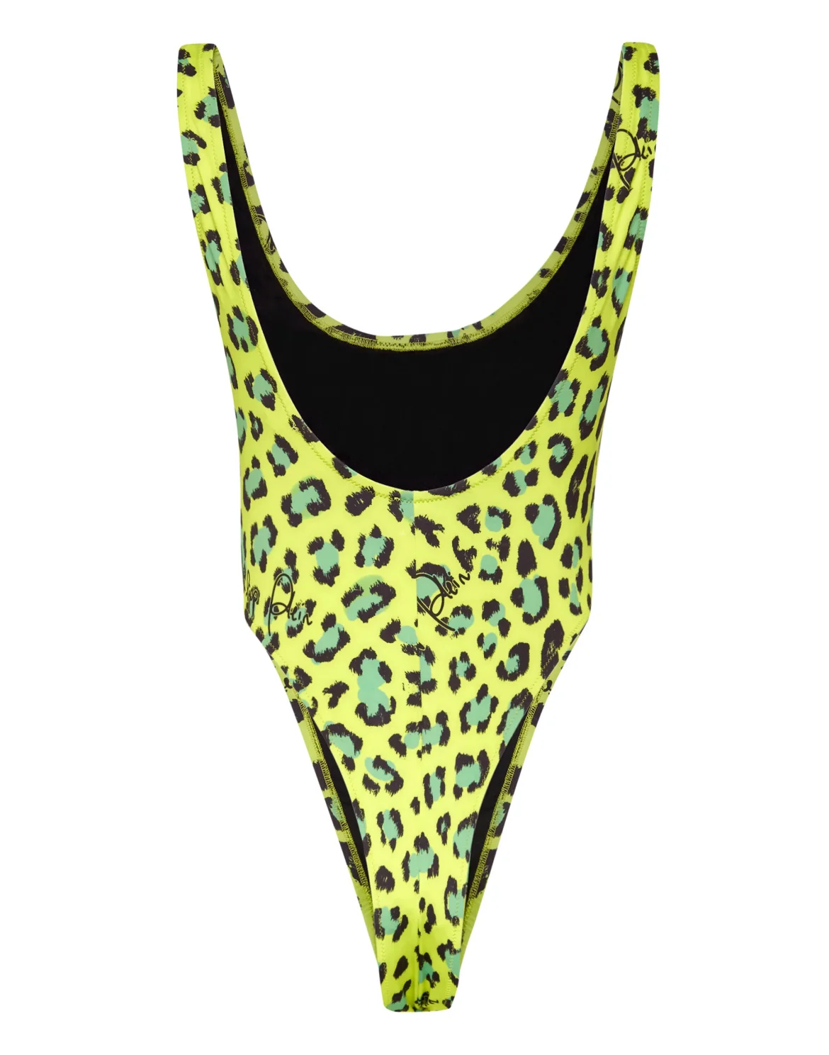 Monokini Leopard, цвет: Зеленый