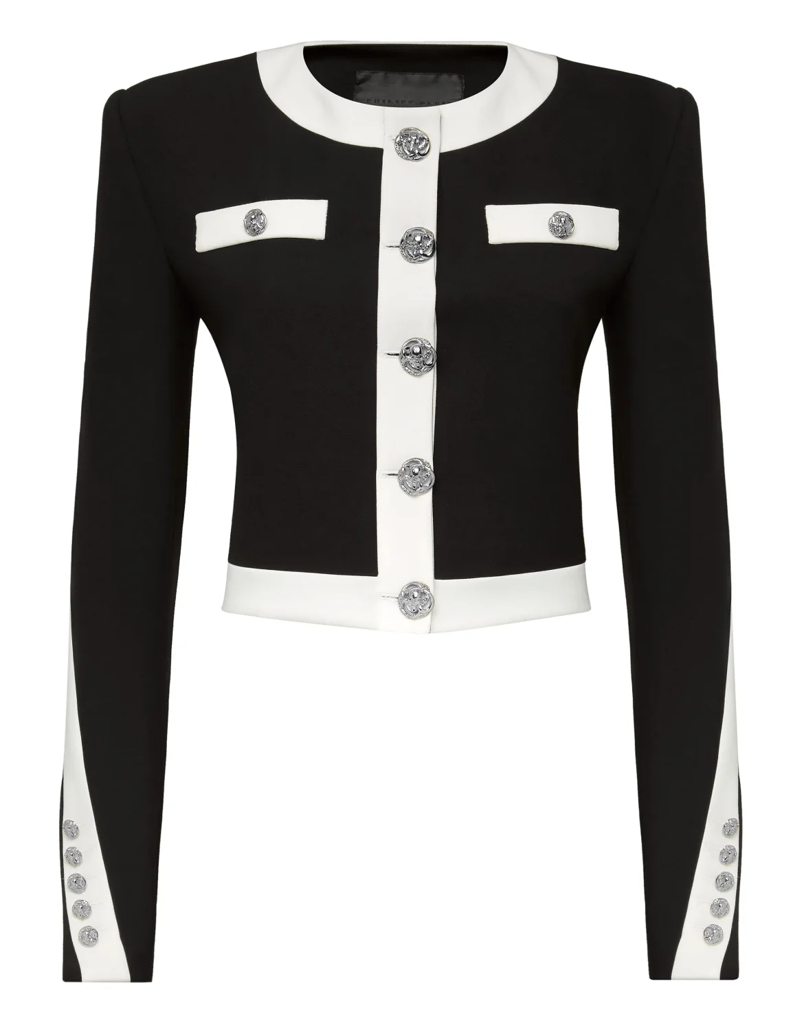 Cady Black and White Jacket, цвет: Черный