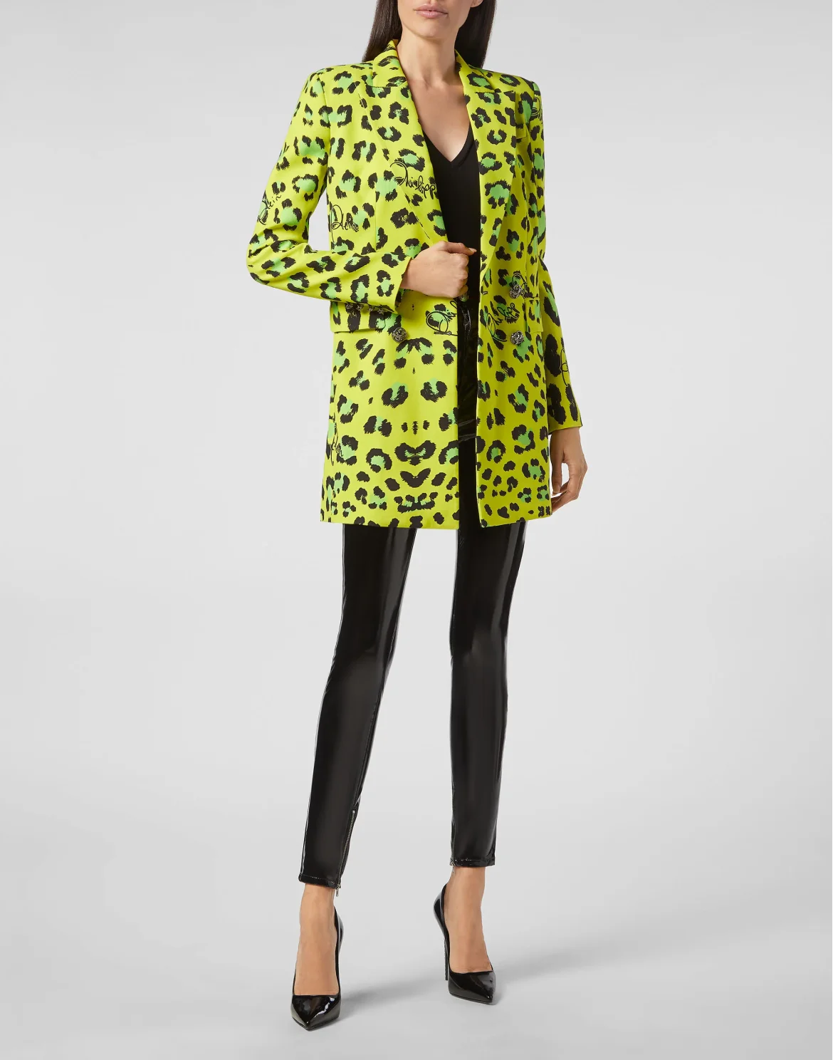 Blazer Leopard, цвет: Зеленый