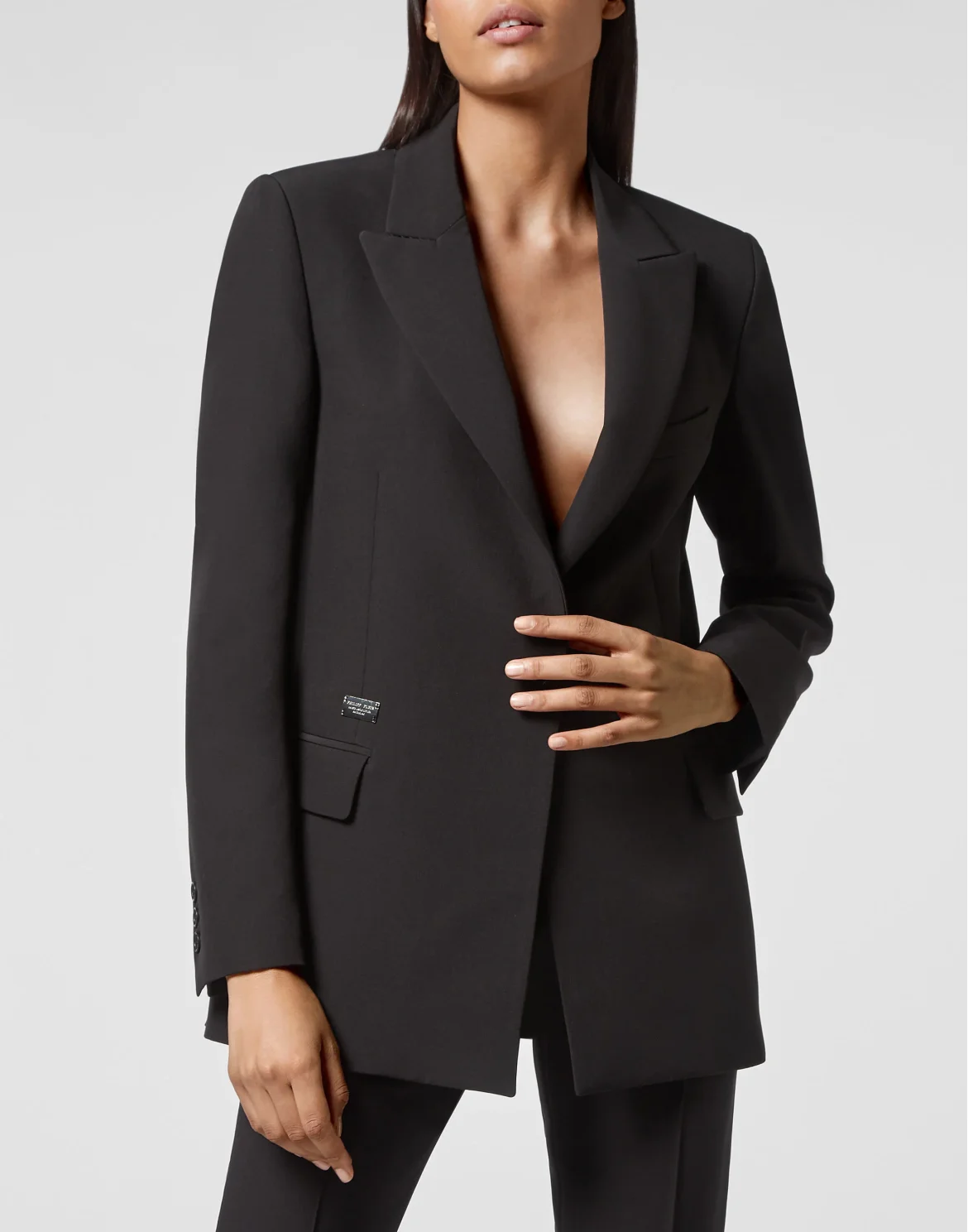 Blazer tailored fit, цвет: Черный