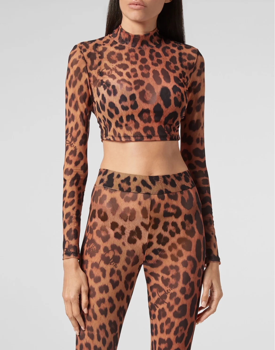 LS Top  Leopard, цвет: Бежевый