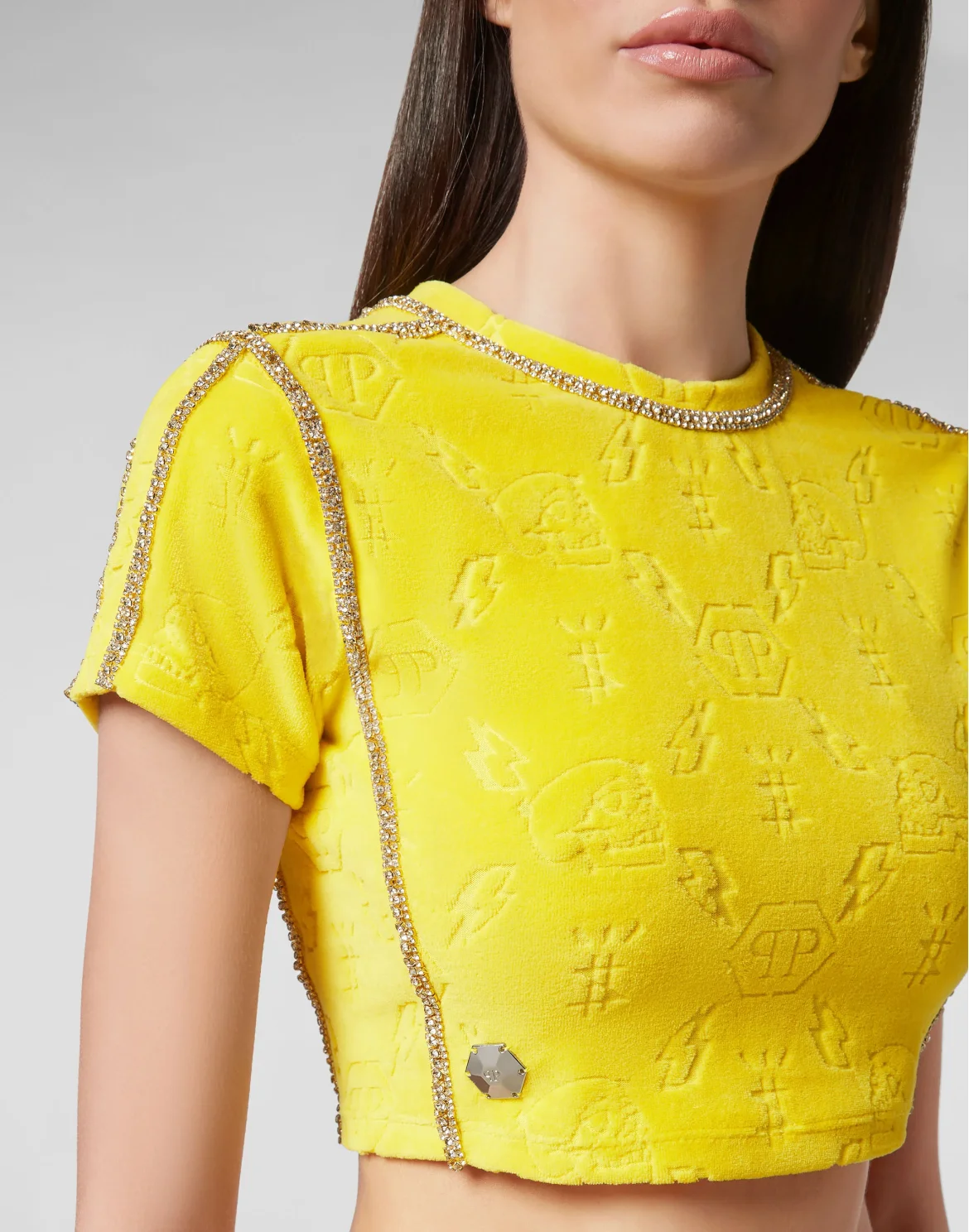 Top Monogram, цвет: Желтый