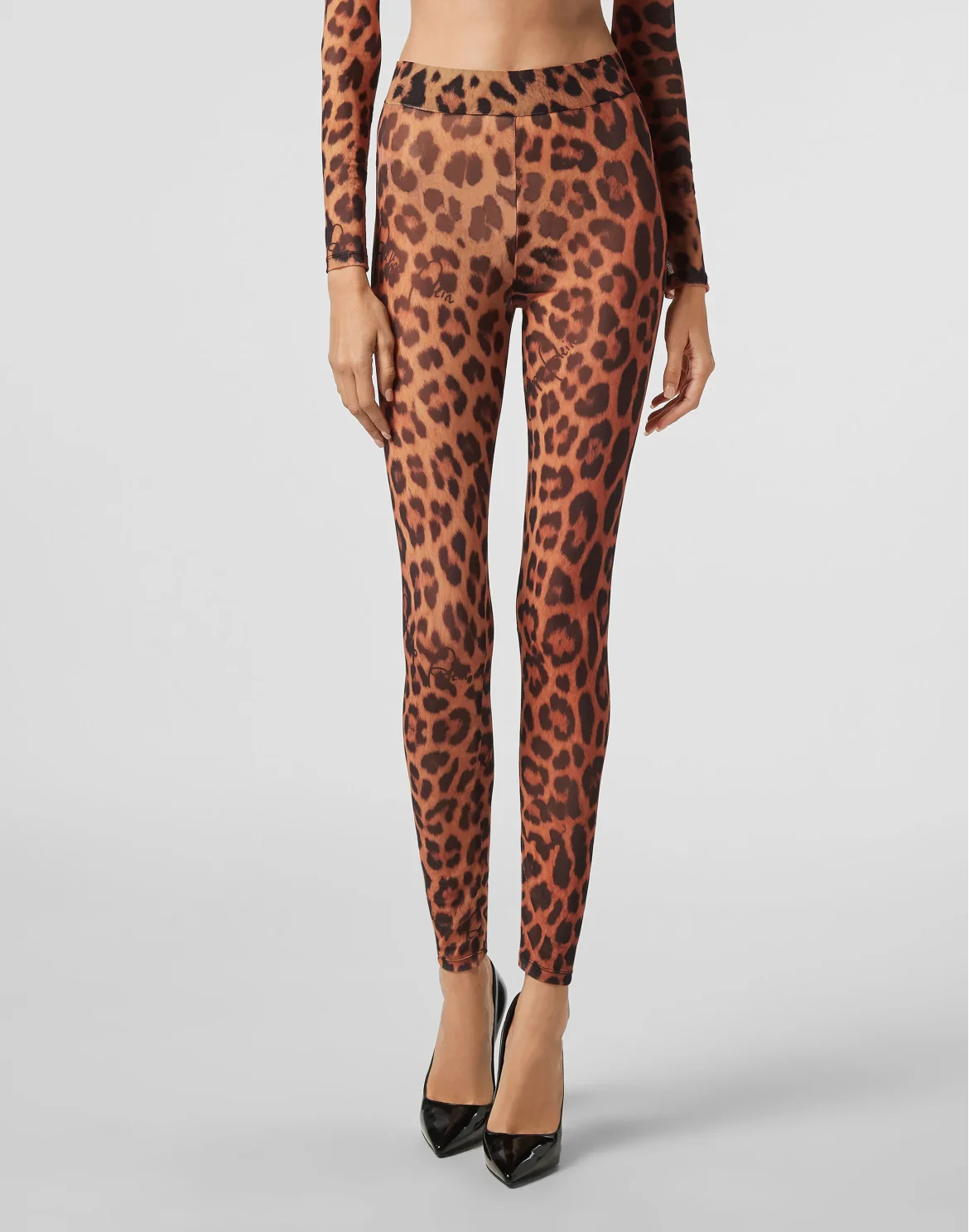 Leggings Leopard, цвет: Бежевый