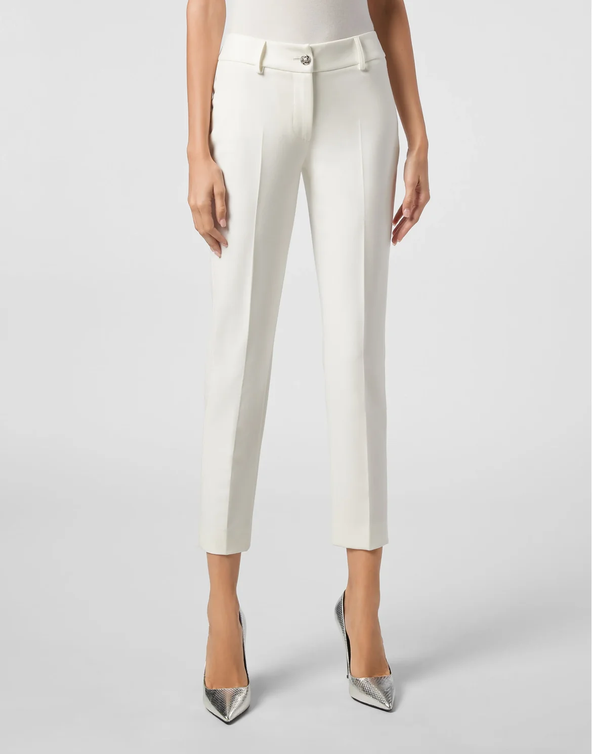 Long Trousers Iconic Plein, цвет: Белый