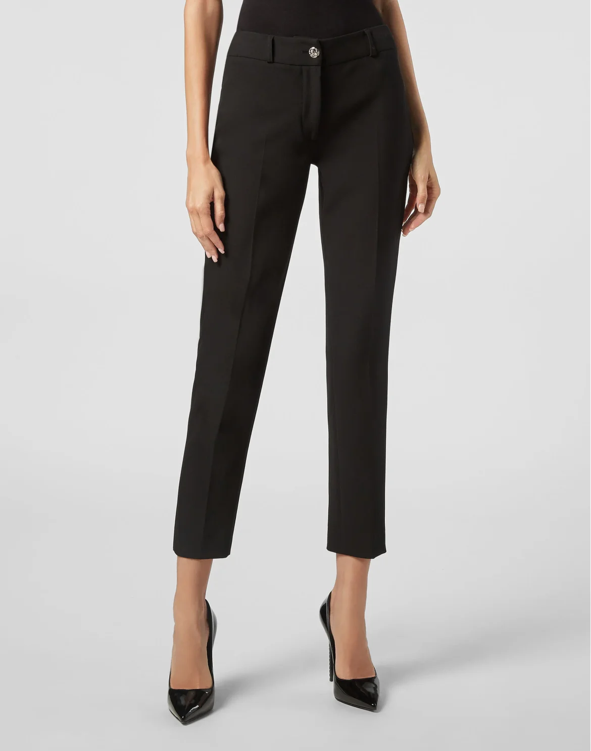 Long Trousers Iconic Plein, цвет: Черный