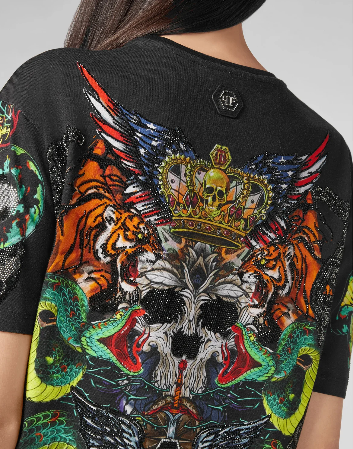 T-shirt Dress Tattoo, цвет: Черный