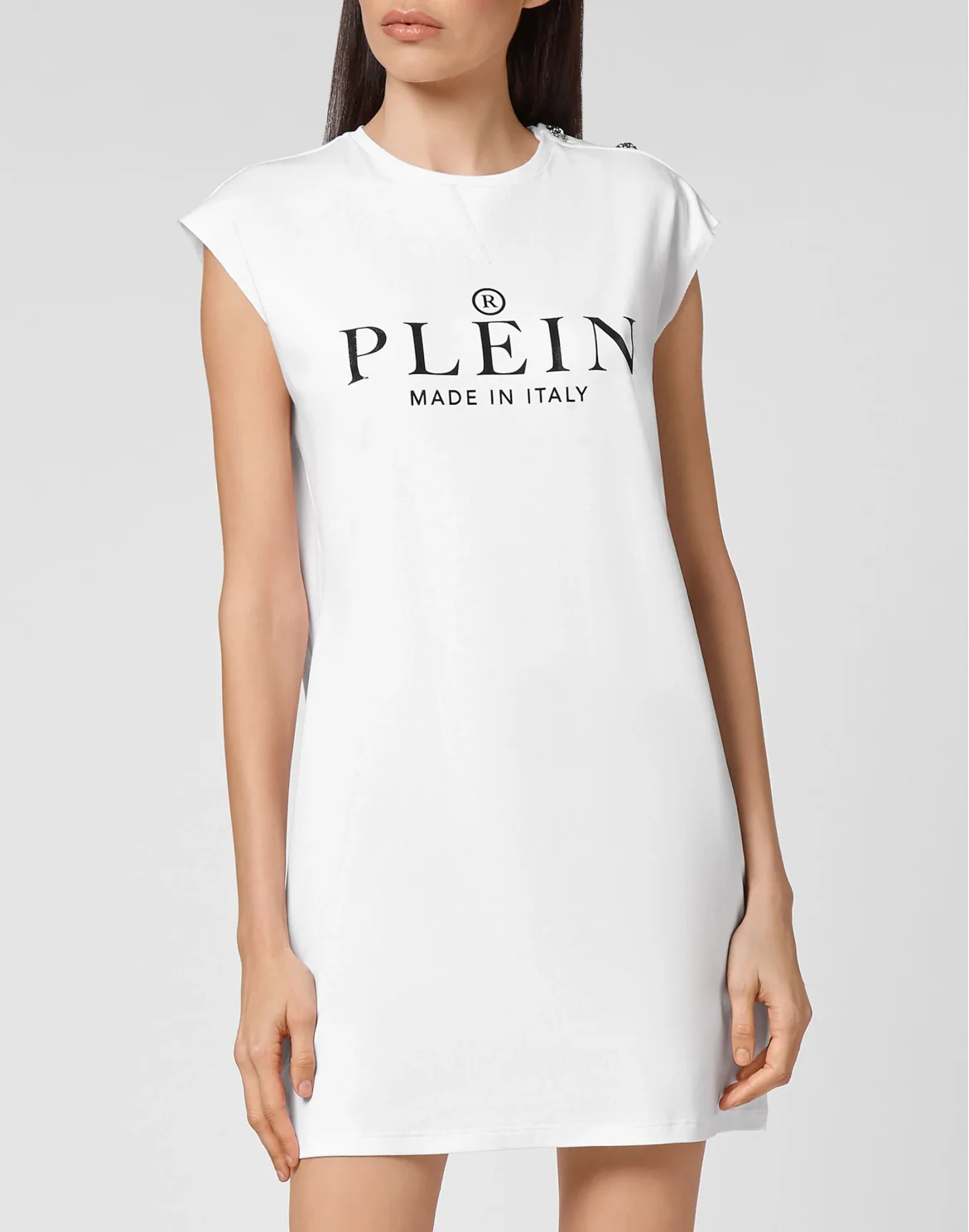 T-shirt Dress Iconic Plein, цвет: Белый