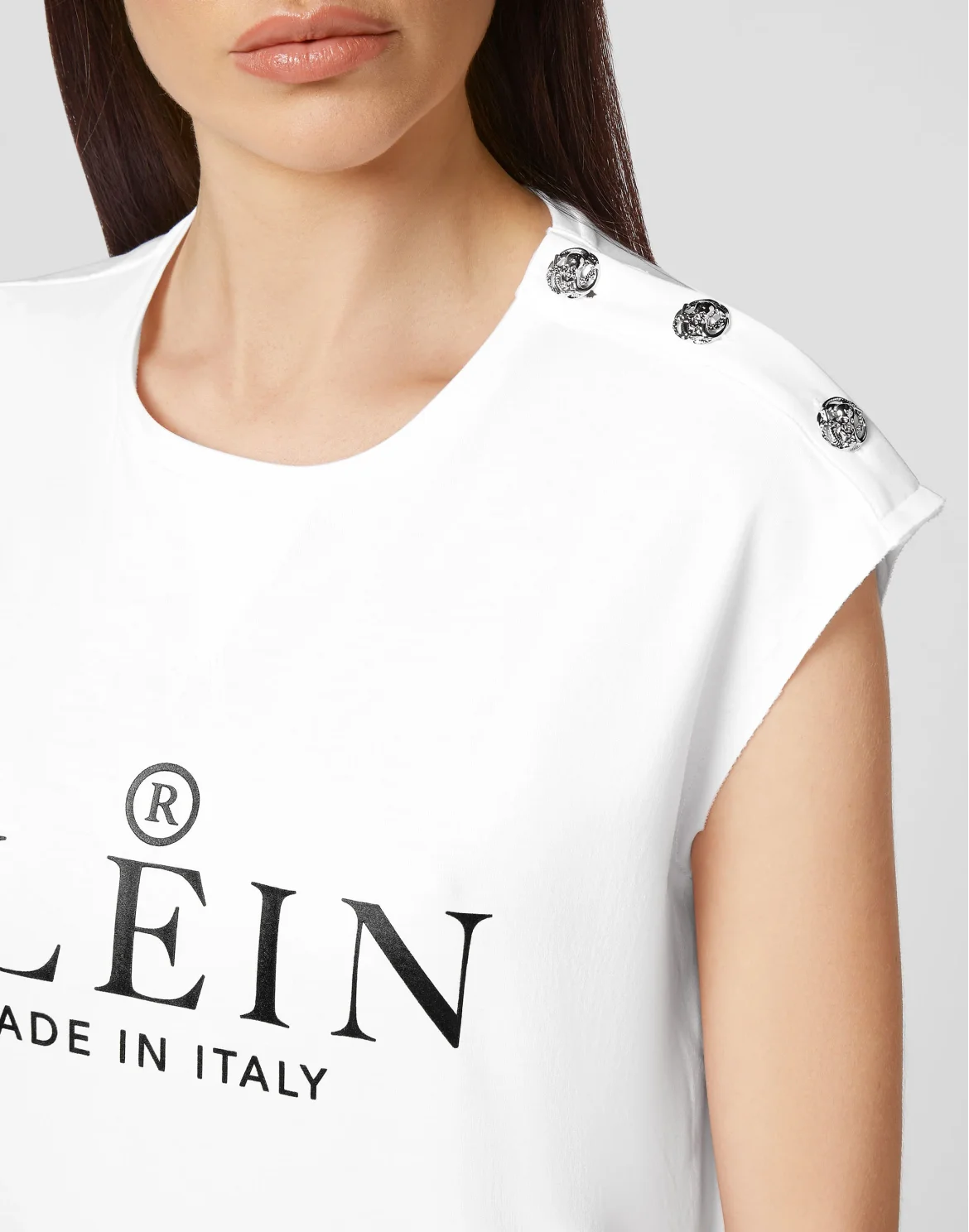T-shirt Round Neck SS Iconic Plein, цвет: Белый