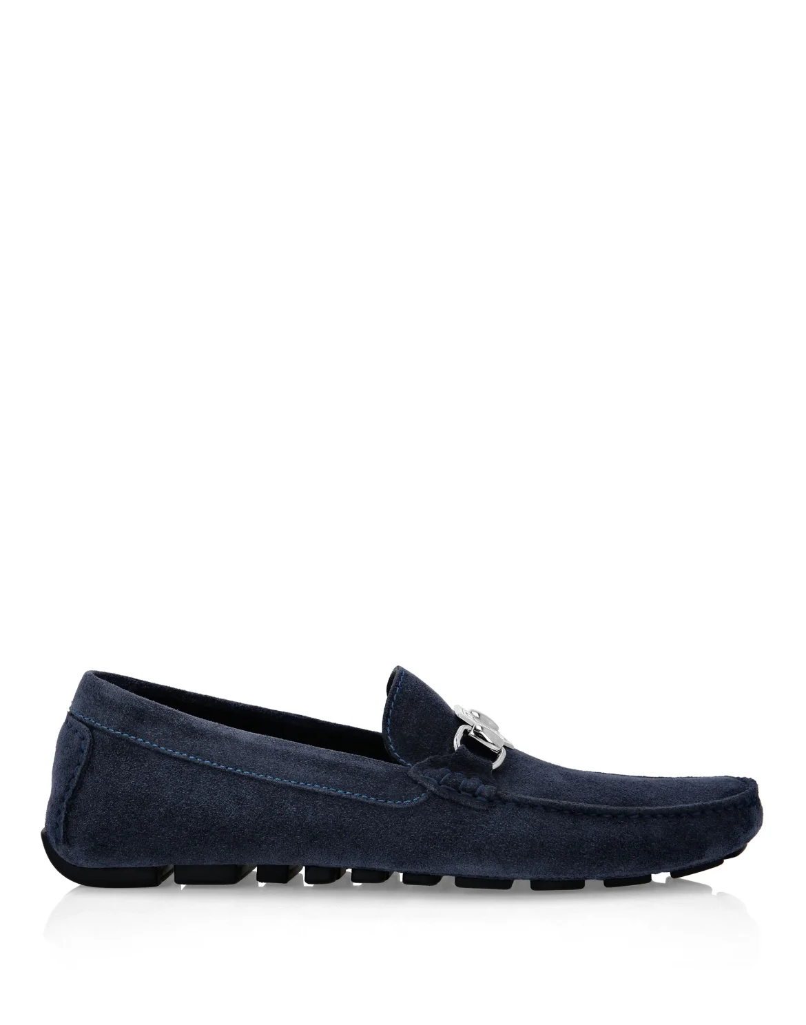Suede Moccasin Philipp Plein TM, цвет: Синий
