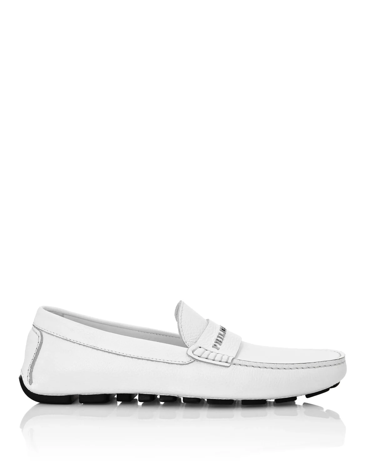 Leather Moccasin, цвет: Белый