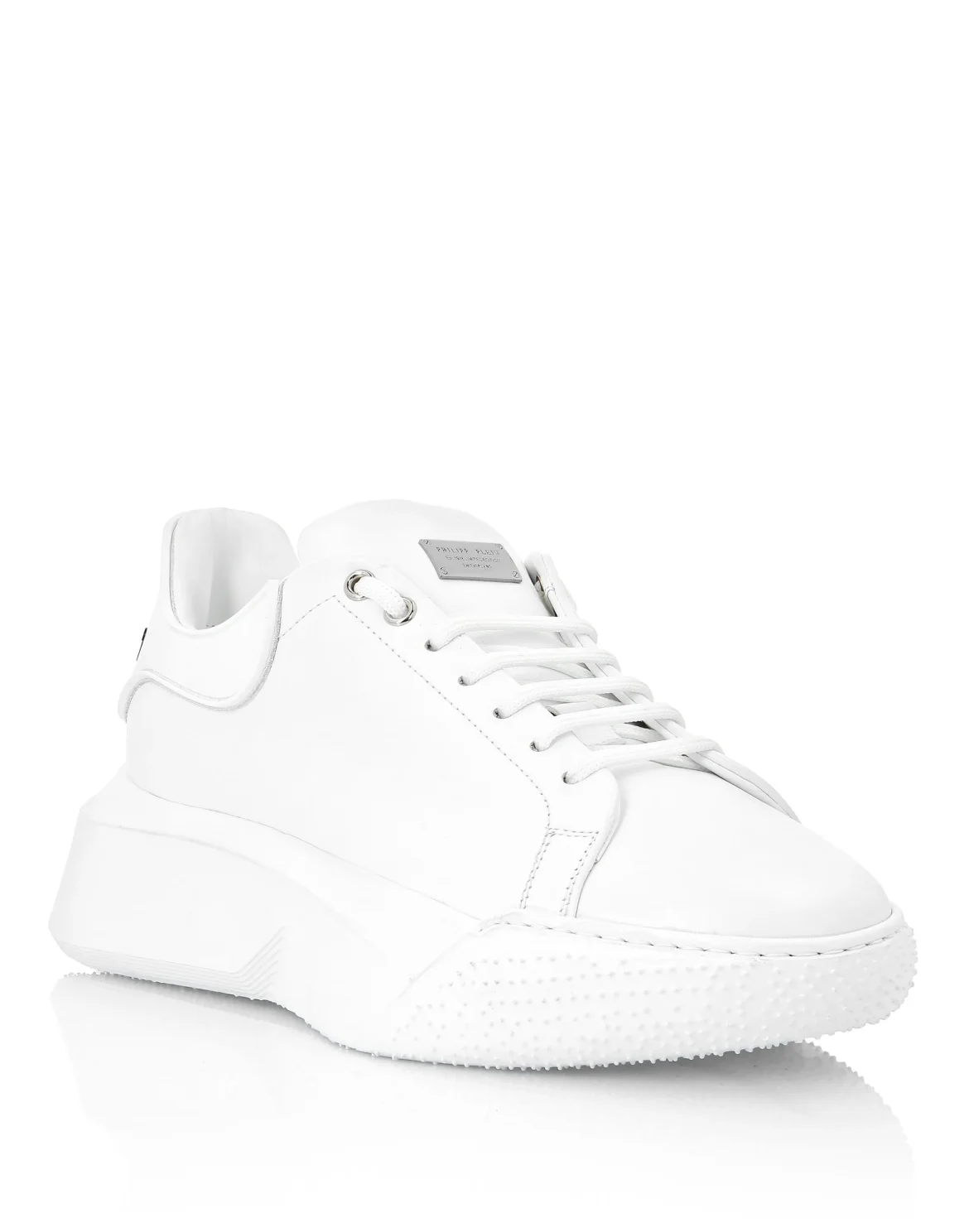 Leather Runner Iconic Plein, цвет: Белый