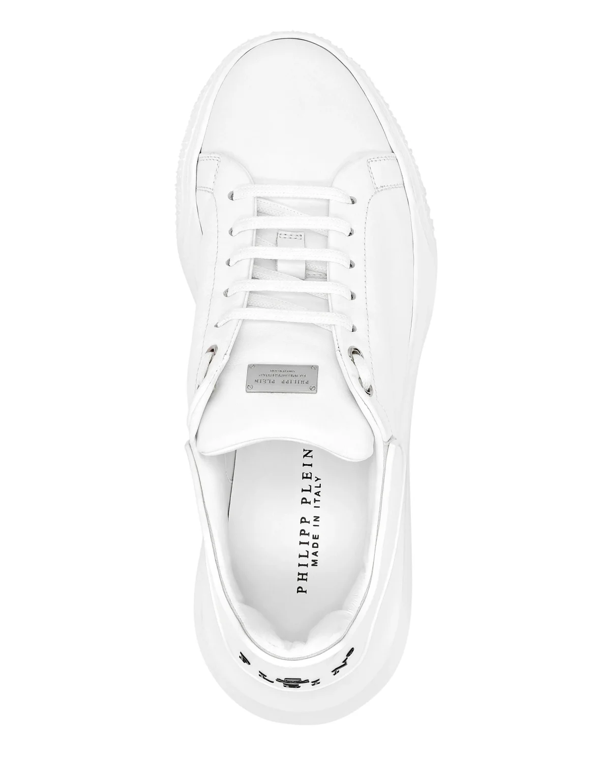 Leather Runner Iconic Plein, цвет: Белый