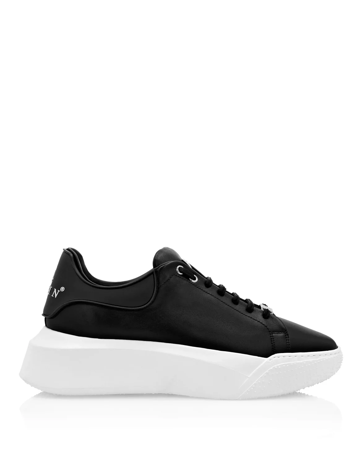 Leather Runner Iconic Plein, цвет: Черный
