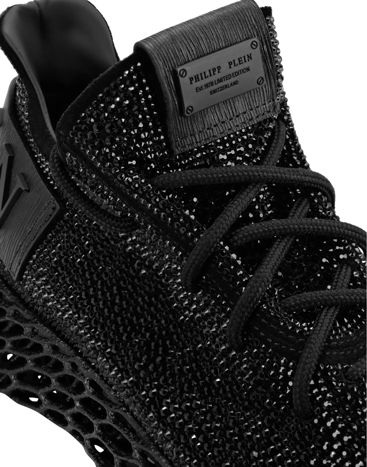RUNNER SNEAKERS $KELETON CAVIAR, цвет: Черный