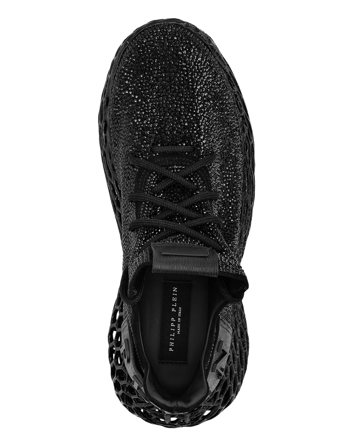 RUNNER SNEAKERS $KELETON CAVIAR, цвет: Черный