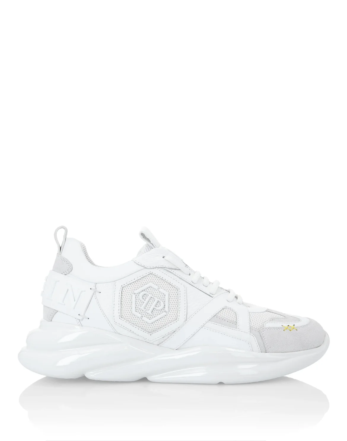 Runner mix materials Plein Hurricane, цвет: Белый