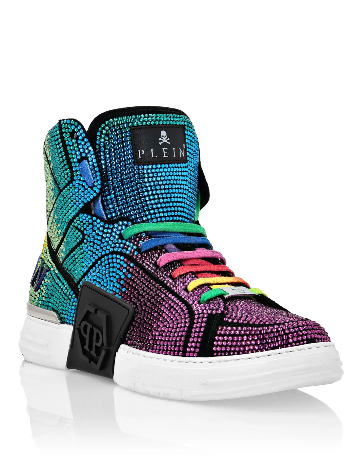 Suede Money Kicks Hi-Top Crystal, цвет: Мультиколор