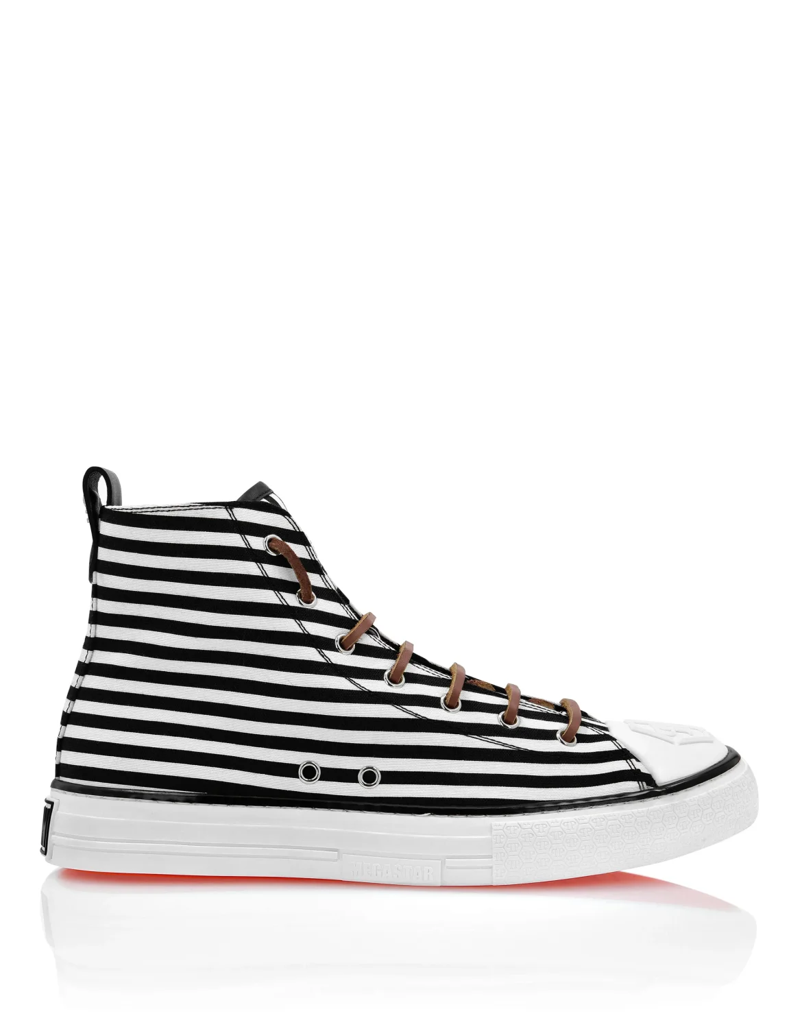 Canvas Hi-Top Sneakers Megastar, цвет: Черный
