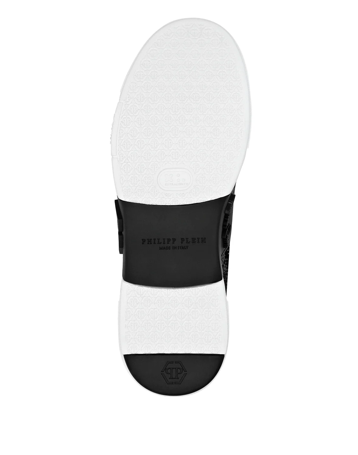 HI-TOP SNEAKERS MONEY KICK$ SUEDE CRYSTAL HEXAGON, цвет: Черный