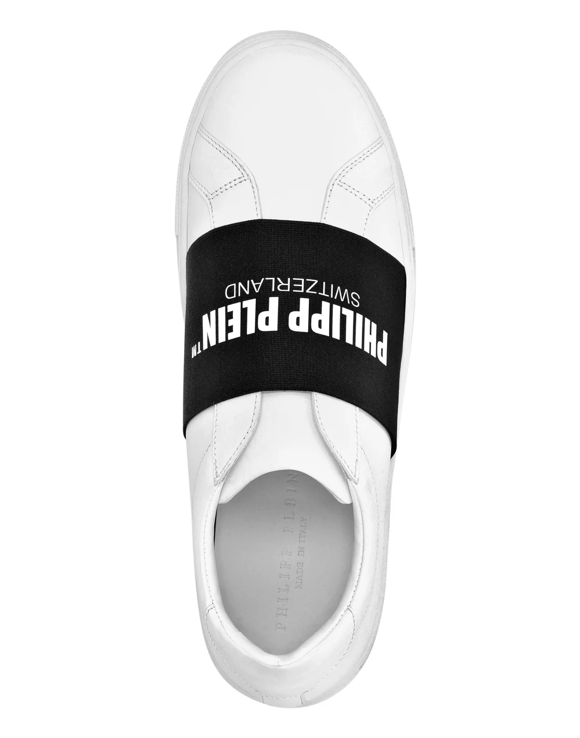 Leather Lo-Top Sneakers Philipp Plein TM, цвет: Белый