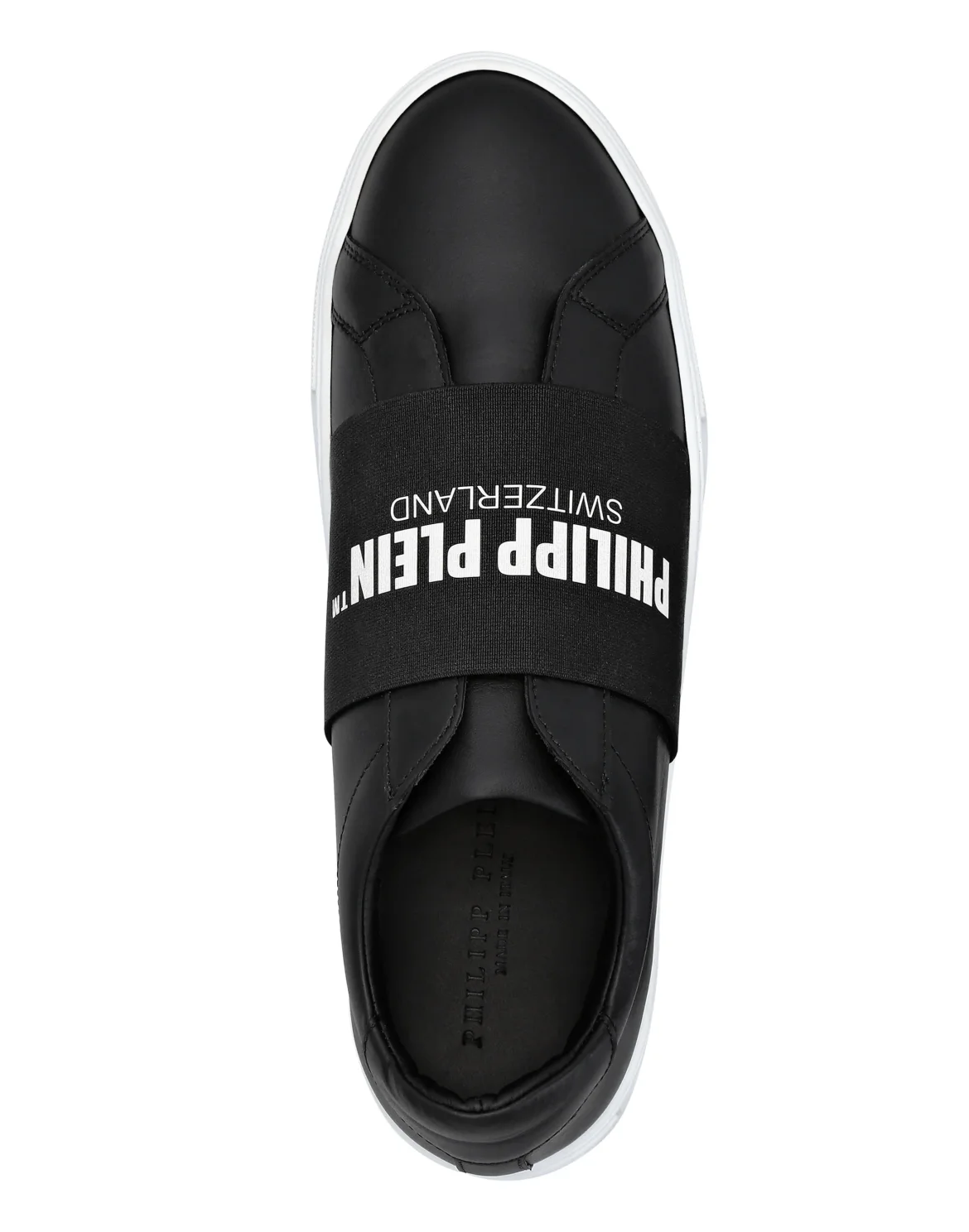Leather Lo-Top Sneakers Philipp Plein TM, цвет: Черный