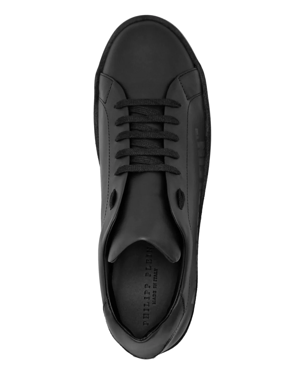 Leather Lo-Top Sneakers Philipp Plein TM, цвет: Черный
