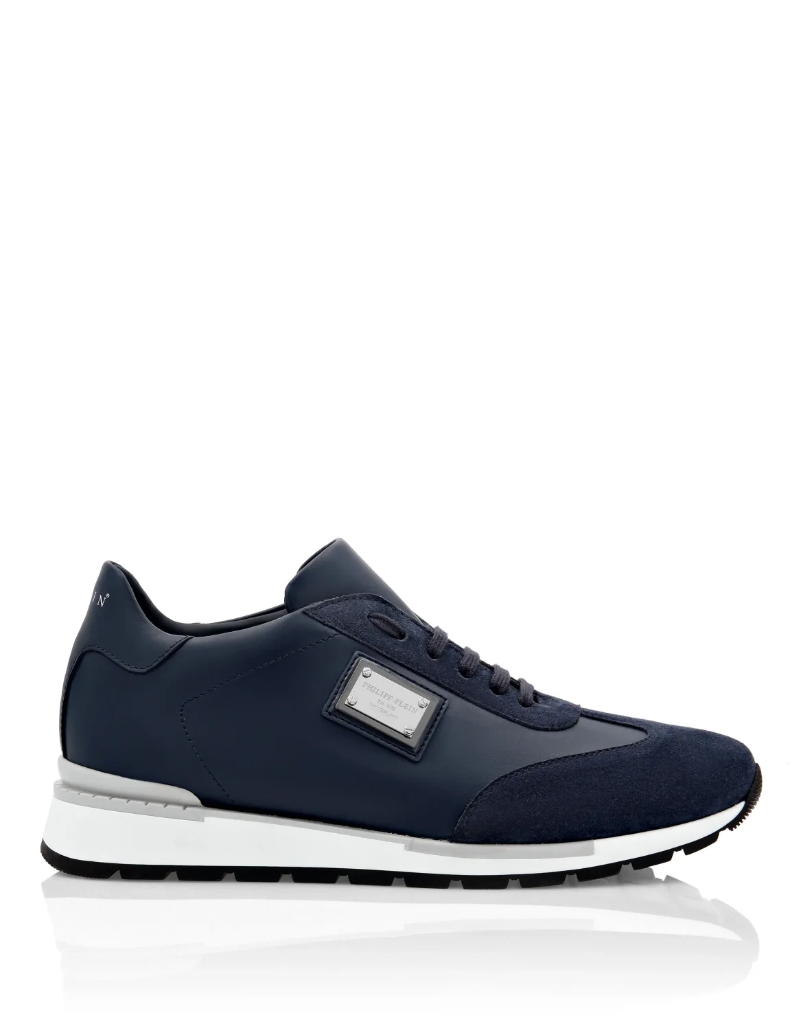 Leather Runner Philipp Plein TM, цвет: Синий