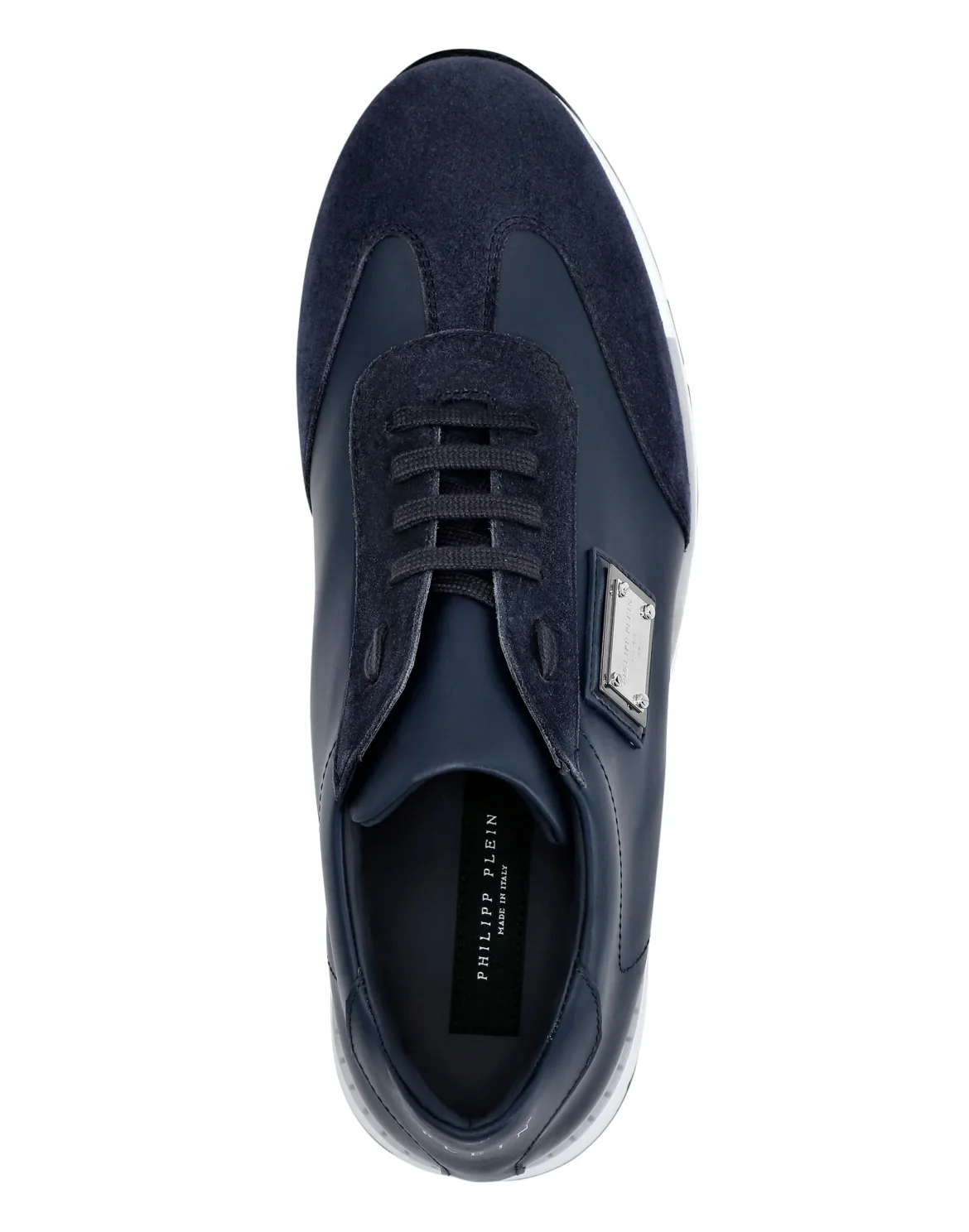 Leather Runner Philipp Plein TM, цвет: Синий