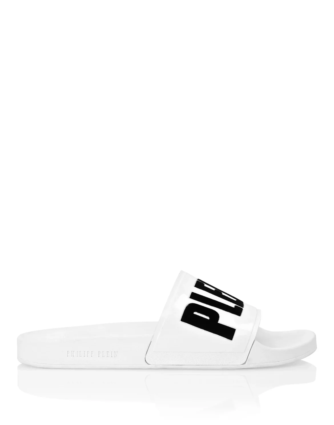 Flat gummy sandals Philipp Plein TM, цвет: Белый