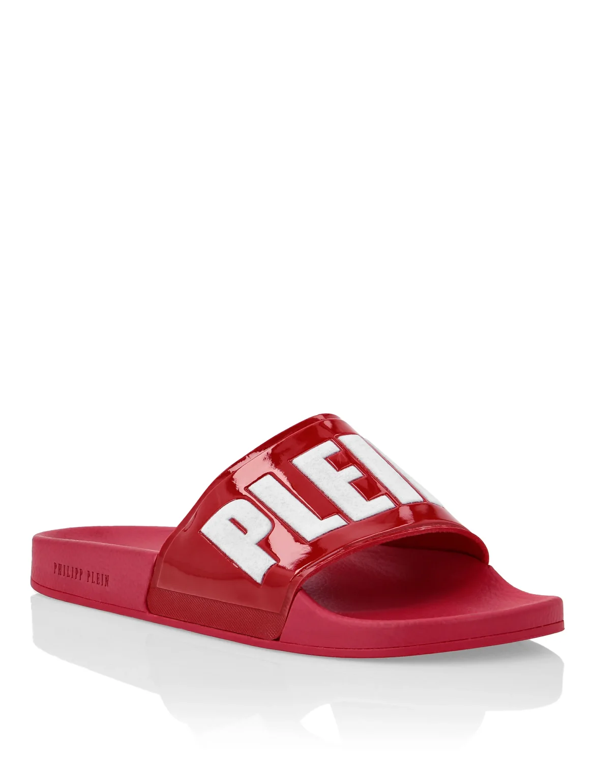 Flat gummy sandals Philipp Plein TM, цвет: Красный