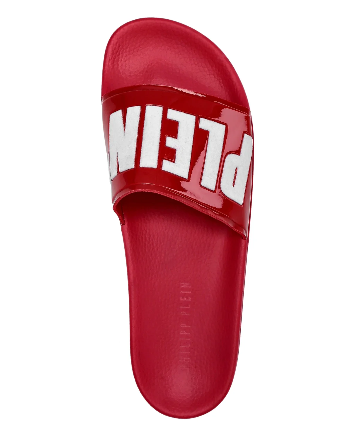 Flat gummy sandals Philipp Plein TM, цвет: Красный