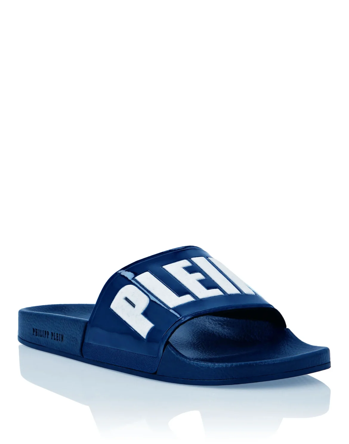Flat gummy sandals Philipp Plein TM, цвет: Синий