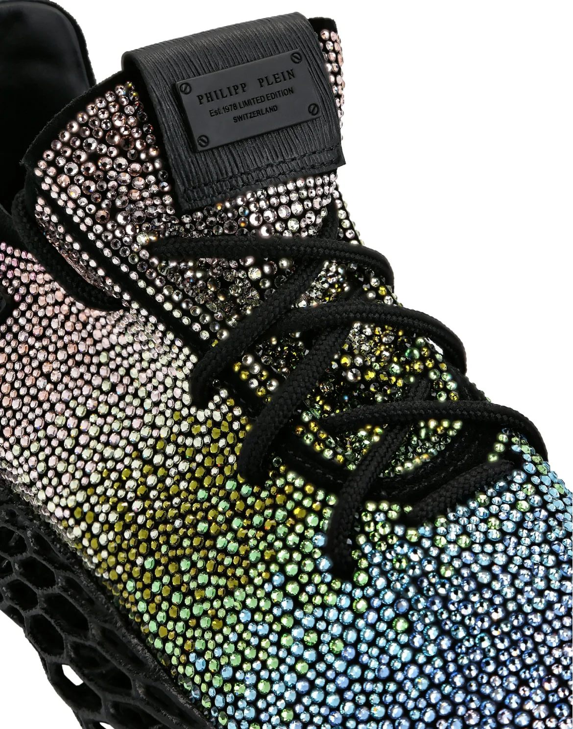 RUNNER SNEAKERS $KELETON SUEDE WITH STRASS, цвет: Мультиколор
