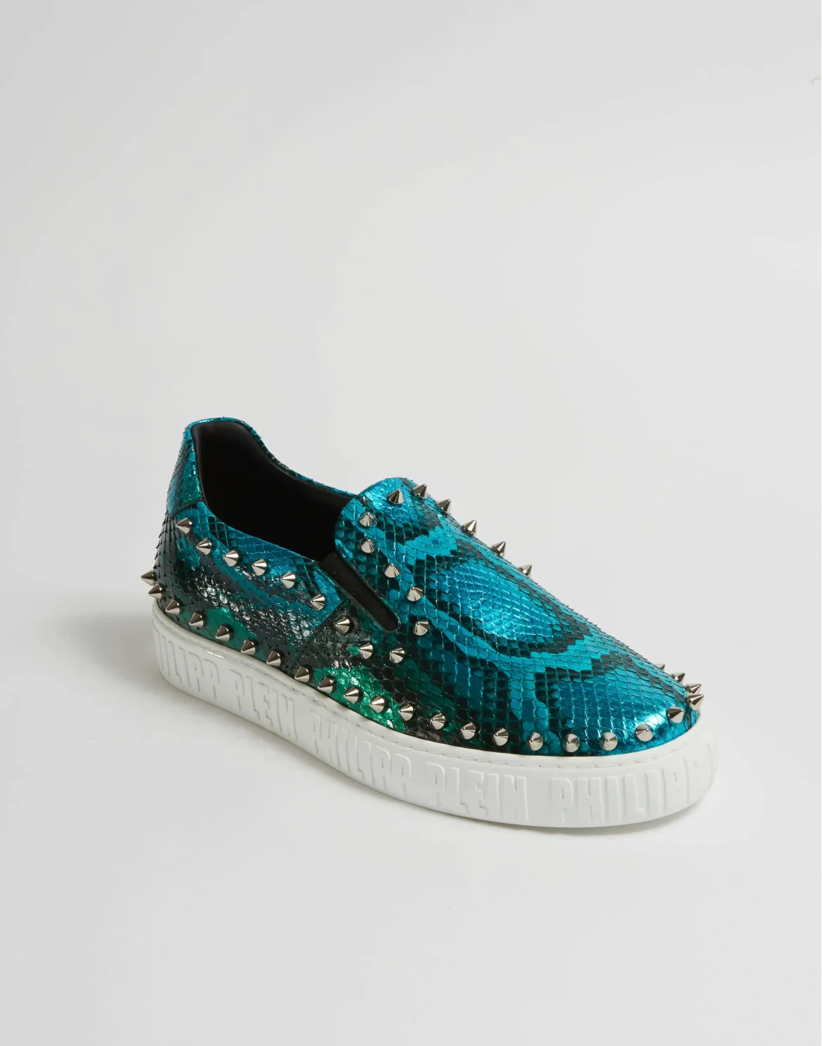 Python Slip On with studs Luxury, цвет: Синий