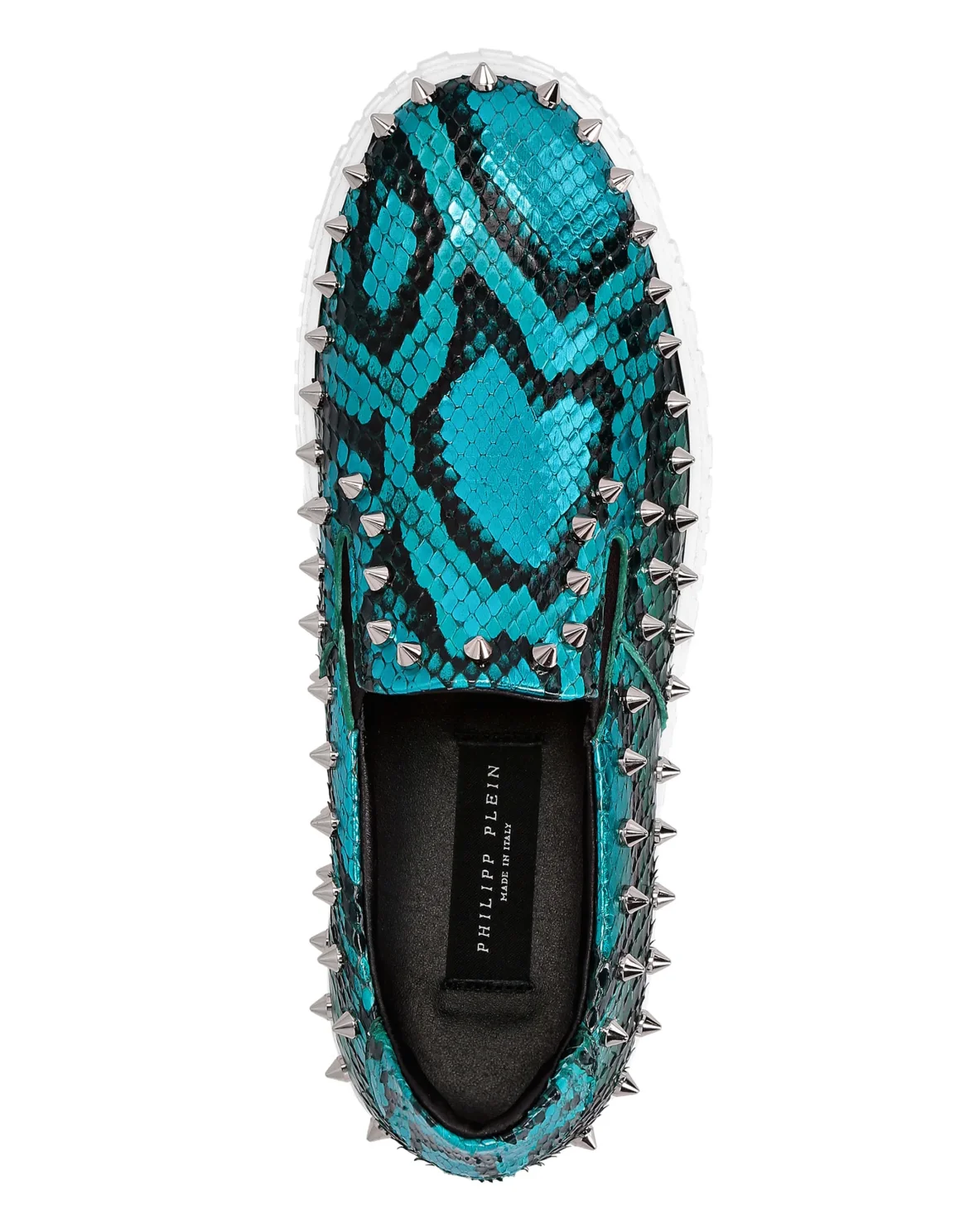 Python Slip On with studs Luxury, цвет: Синий