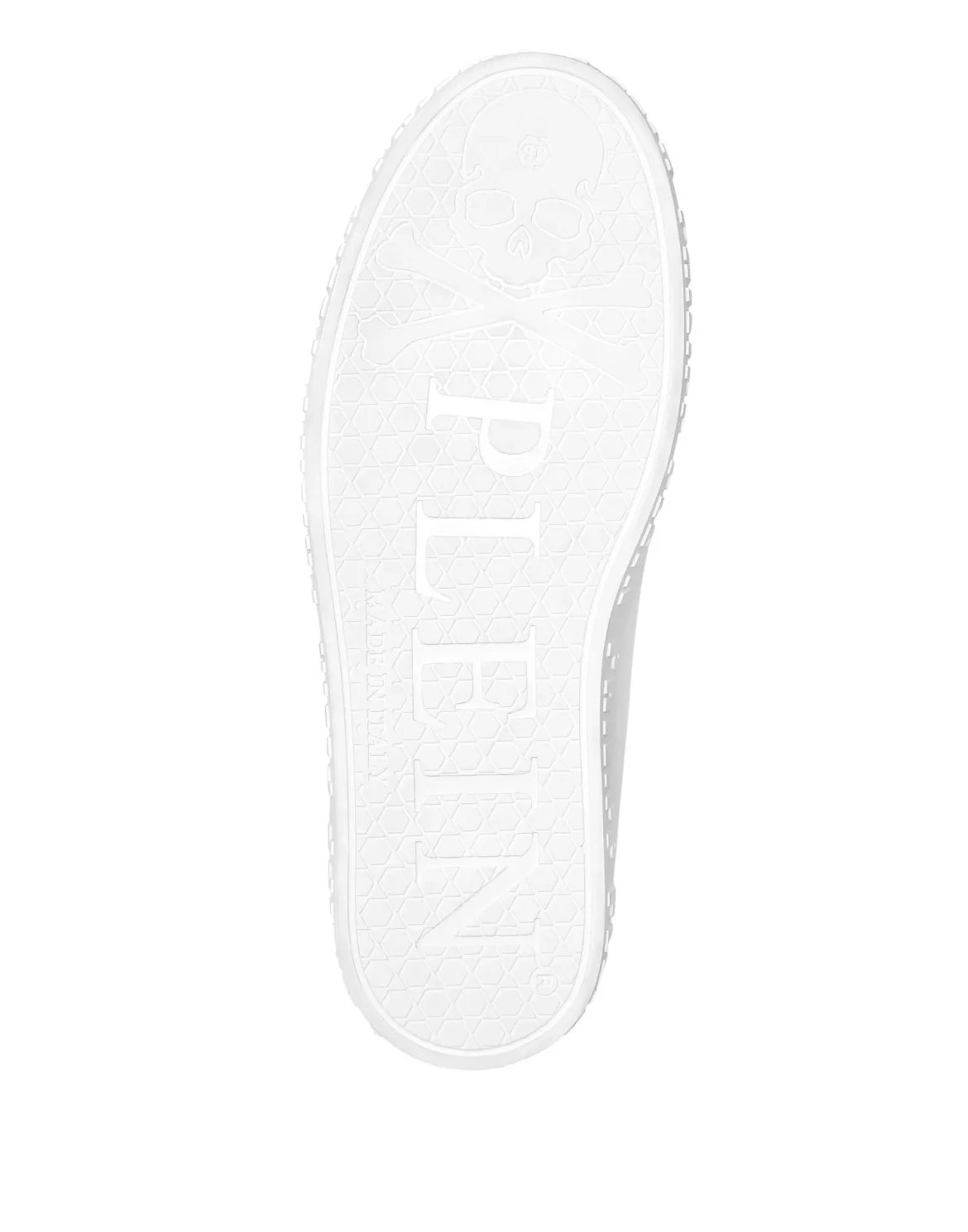 Leather Lo-Top Sneakers King Power, цвет: Белый