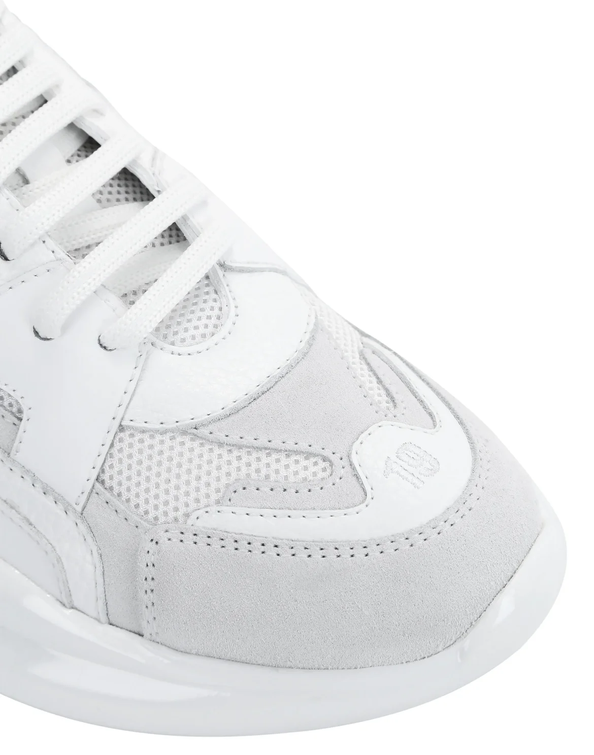 Runner mix materials Plein Hurricane, цвет: Белый