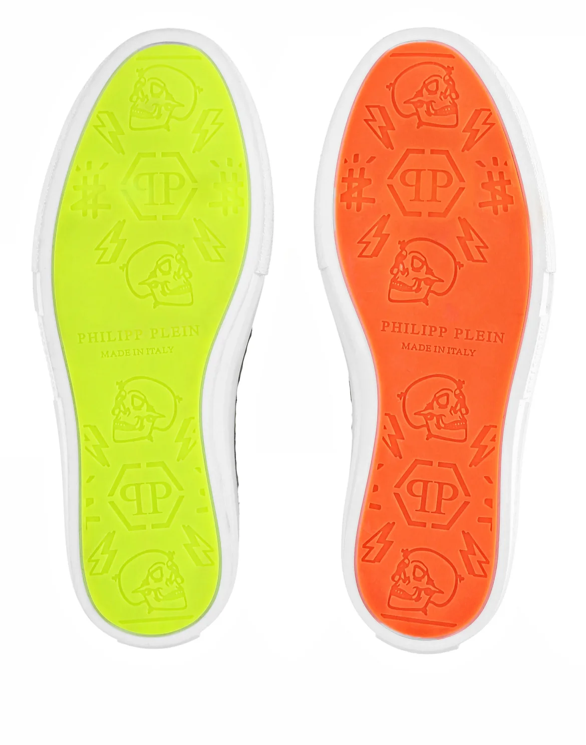 Laminated Leather Hi-Top Sneakers Megastar, цвет: Черный
