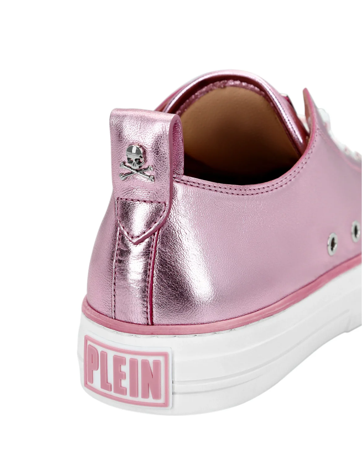 Laminated Leather Lo-Top Sneakers Megastar, цвет: Розовый