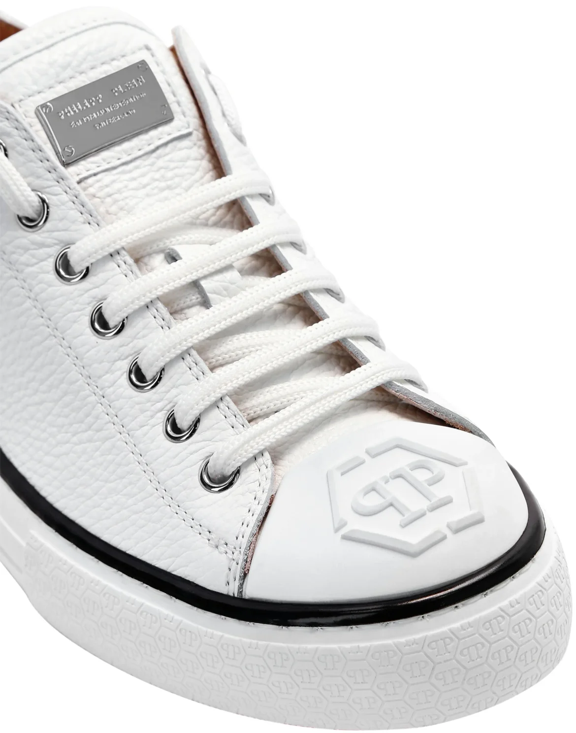 Leather Lo-Top Sneakers Megastar, цвет: Белый