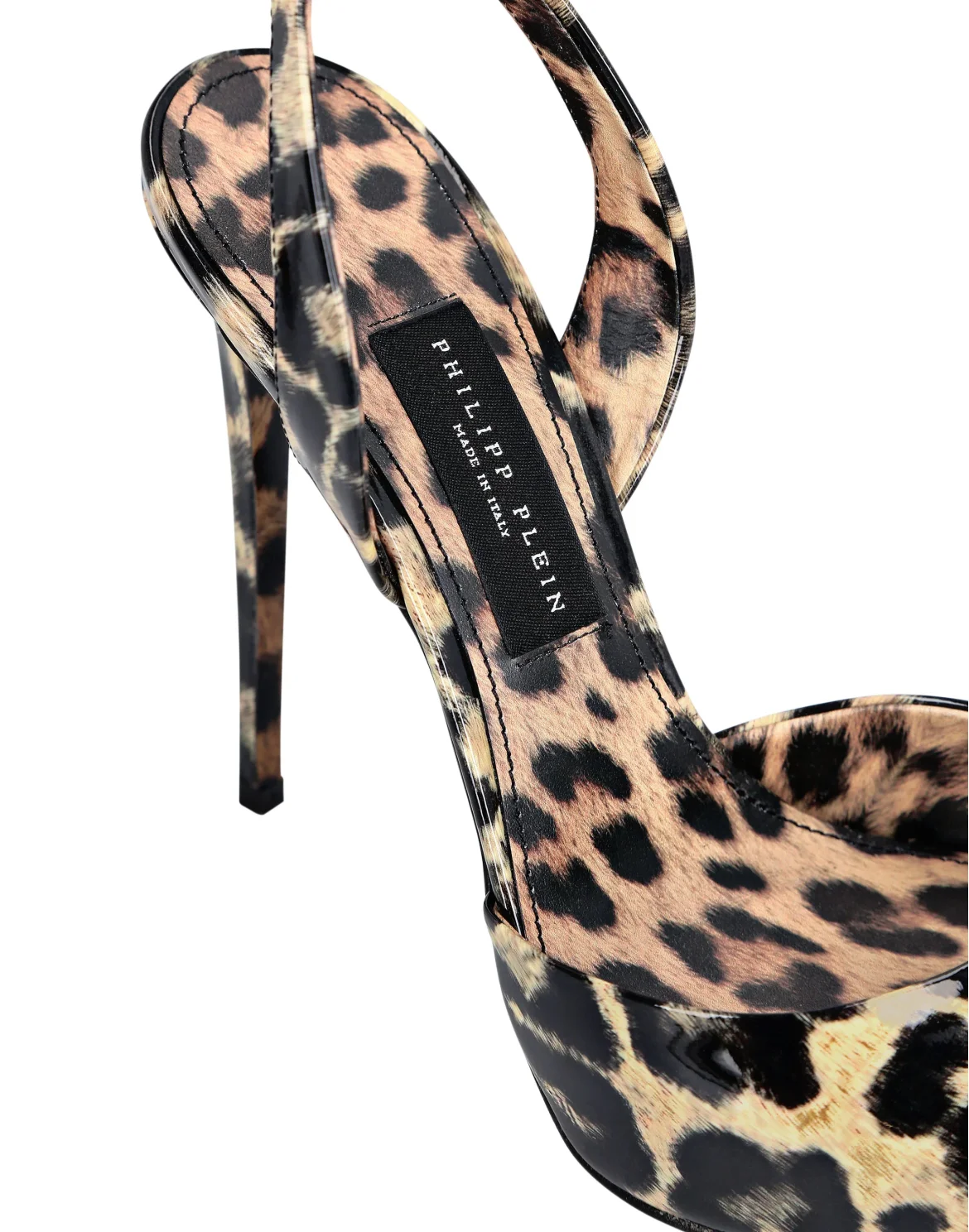 Patent Leather Decollete Hi-Heels Leopard, цвет: Леопард