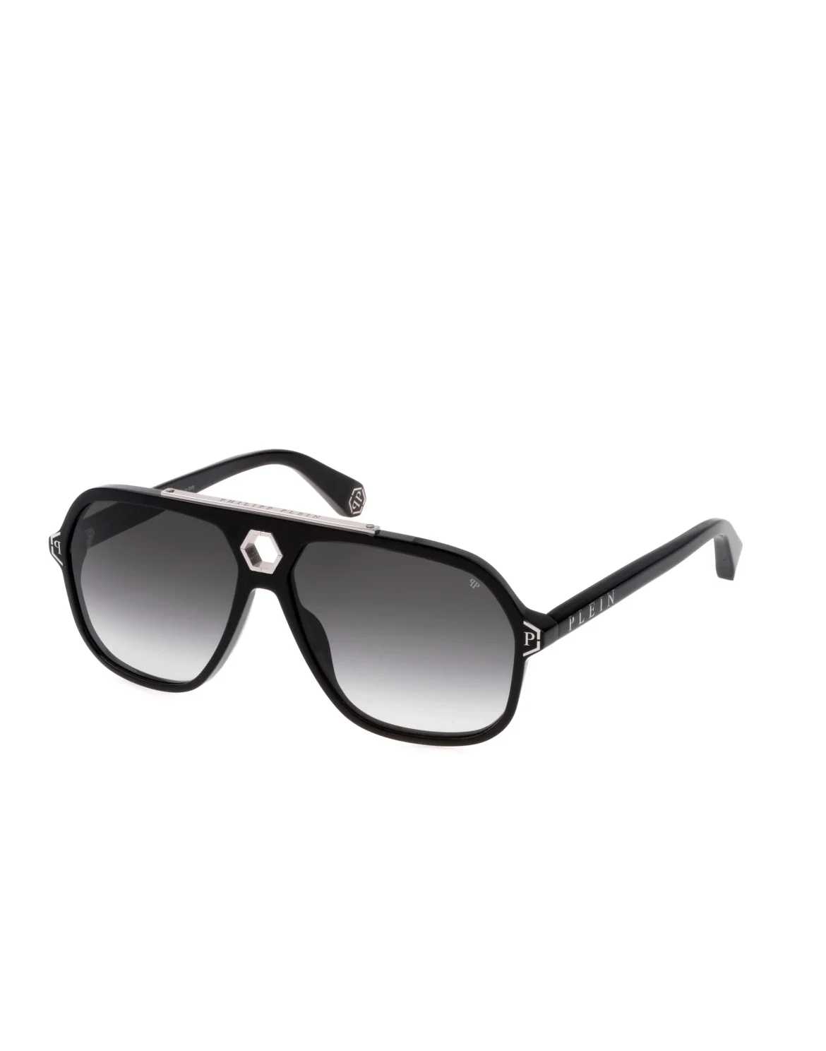 Sunglasses PLEIN URBAN VEGA  Hexagon, цвет: Черный