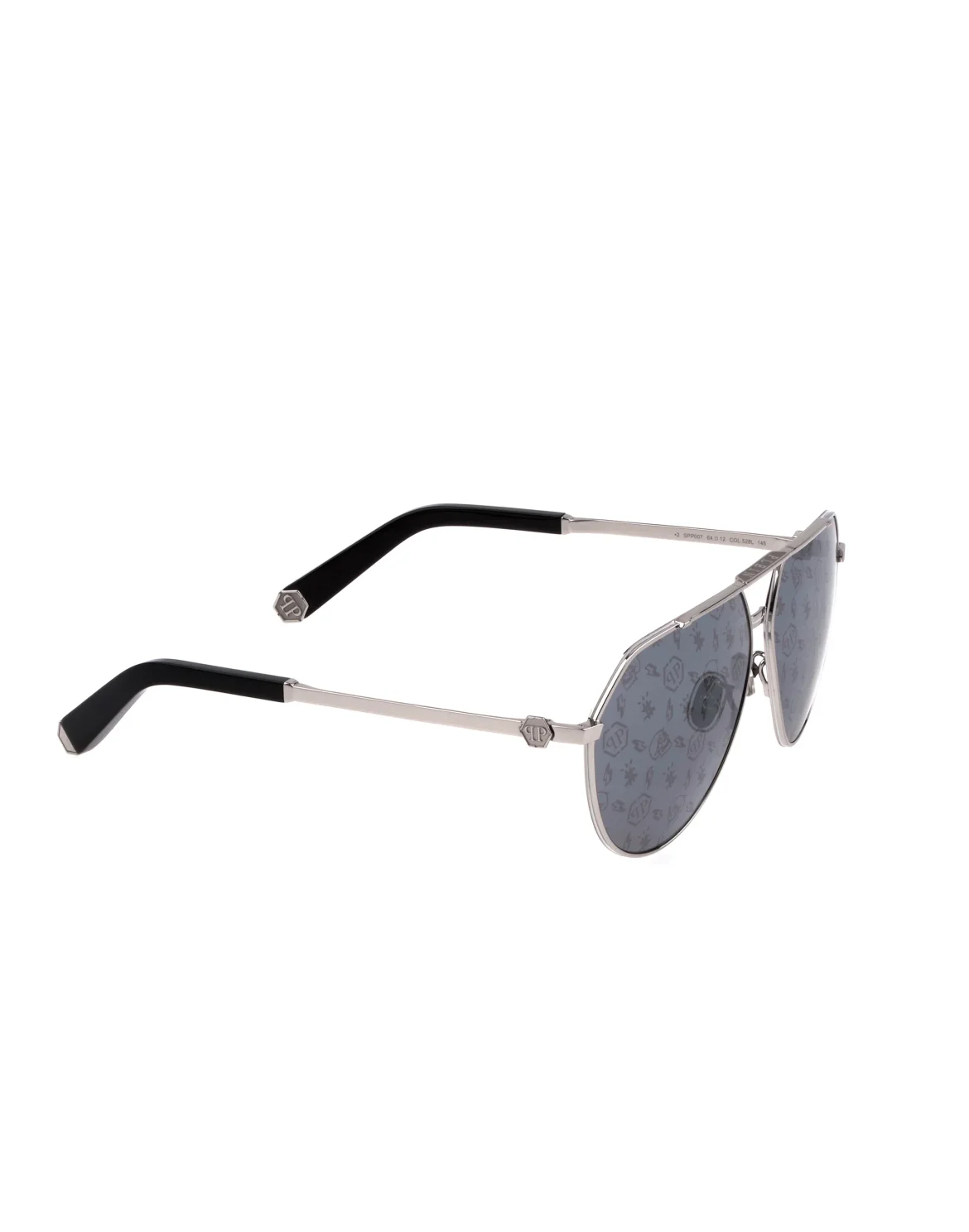 Sunglasses PLEIN THE SKULL  Hexagon, цвет: Серебристый