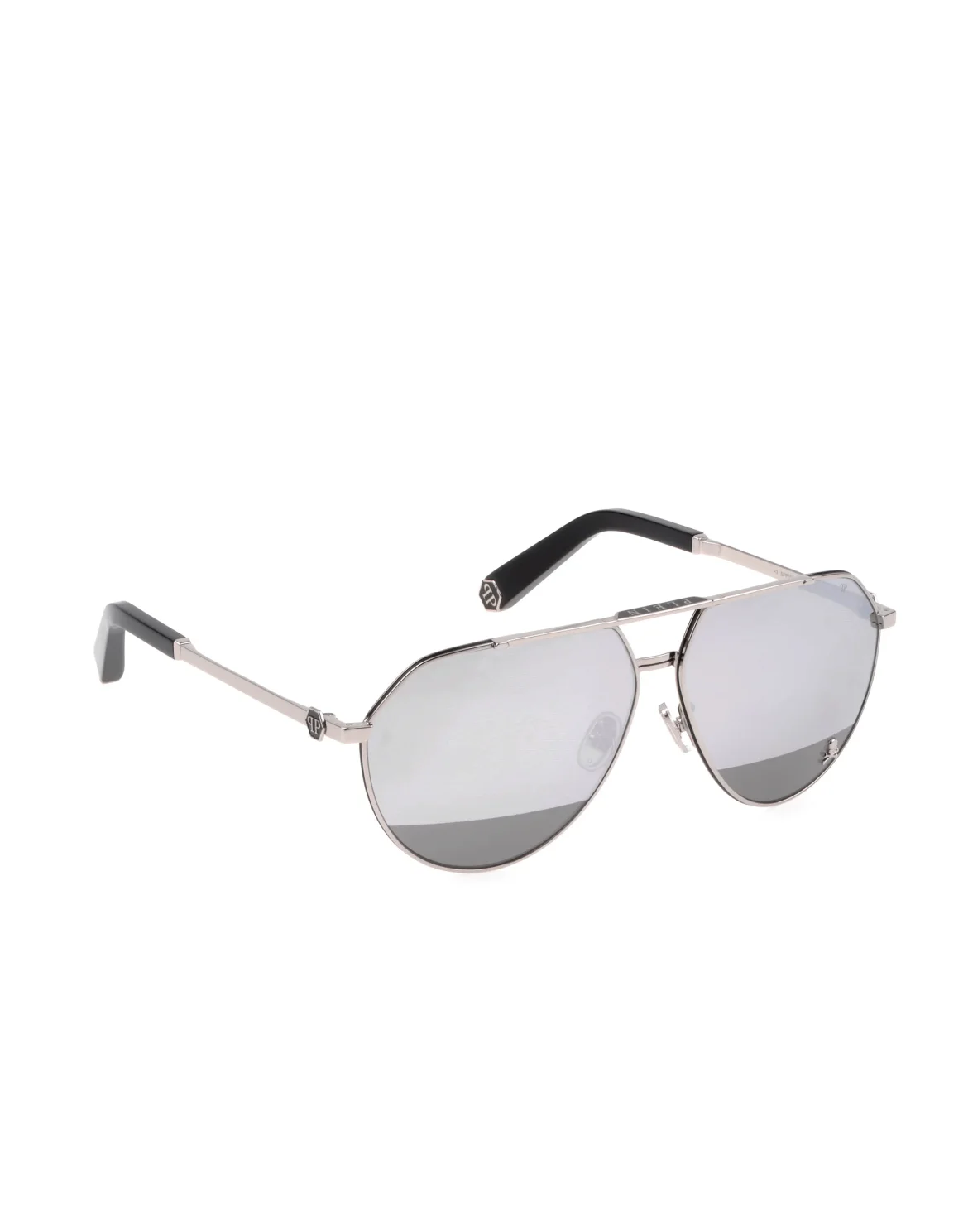 Sunglasses PLEIN THE SKULL  Hexagon, цвет: Серебристый